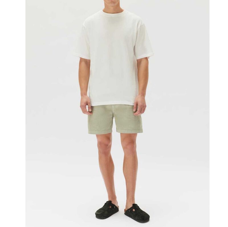 Assembly Label Knox Organic Oversized Tee Antique White image number 3